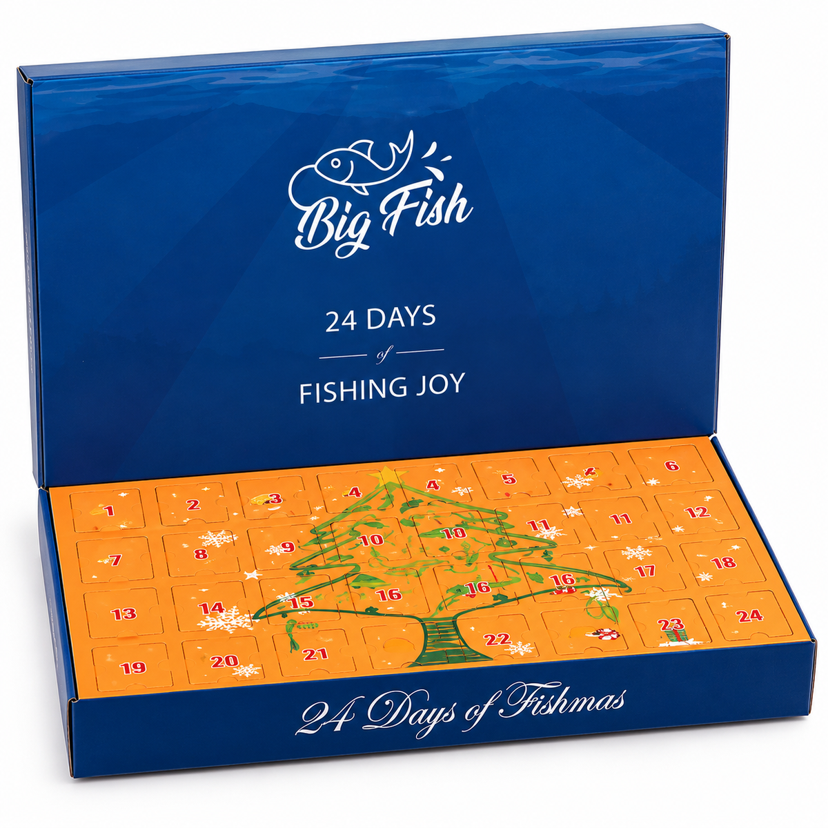 24-Day Fishing Lure Advent Calendar