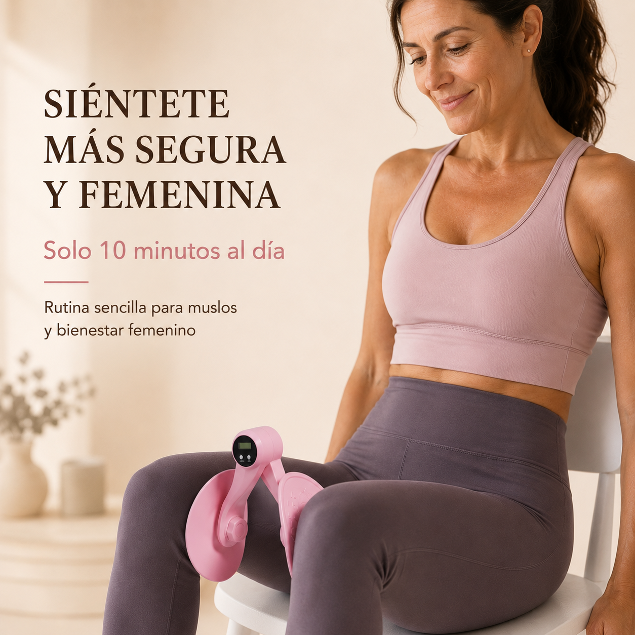 Entrenador de tonificación de pelvis y muslos