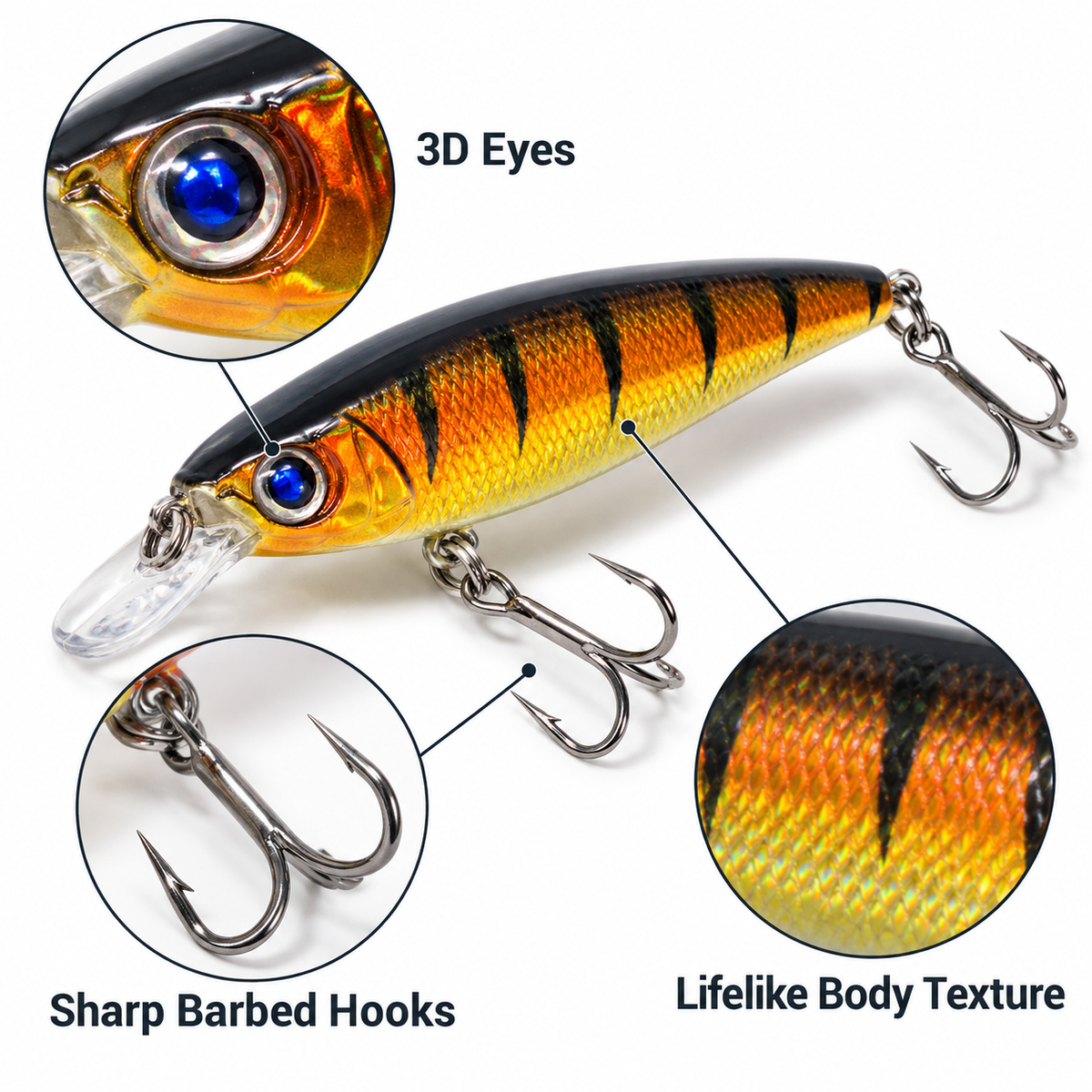 24-Day Fishing Lure Advent Calendar