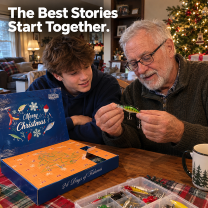 24-Day Fishing Lure Advent Calendar