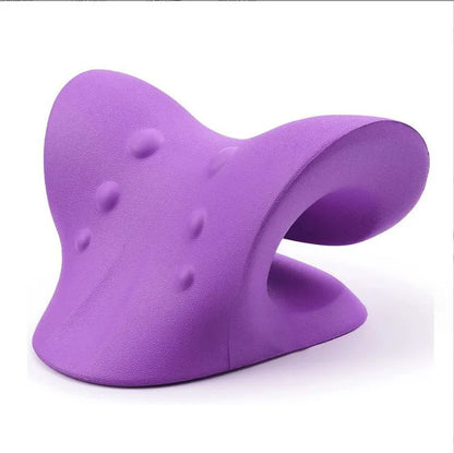 C-Shaped Pillow Cervical Massage Pillow Neck Correction Traction Support Massage Pillow Health Protection Equipment